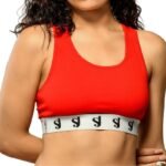 Beach Bunny Women's red Sports Bra